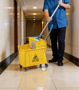 Cubo de fregado comercial, cubo con escurridor para el hogar, oficina, mercado, restaurante, hotel - Product Image 1