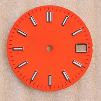 Esfera luminosa verde con patrón solar de 28,5 mm para movimiento mecánico NH35 NH36, piezas de reloj. - Product Image 4