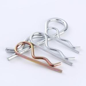 Pin de Clip de resorte de seguridad <span class=keywords><strong>DIN</strong></span> <span class=keywords><strong>11024</strong></span> único, Clips personalizados tipo B R, Clip de pasador de enganche de alambre de retención de resorte, pasador de chaveta R - Product Image 1