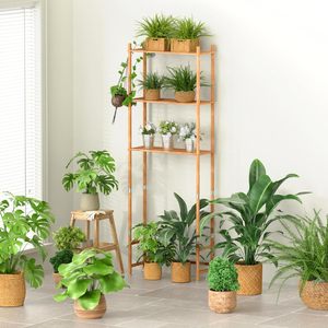 Penyimpanan Toilet atas rak Toilet bambu <span class=keywords><strong>3</strong></span> tingkat berdiri bebas di atas lemari penyimpanan kamar mandi Organizer kamar mandi - Product Image 6