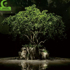 Árvores Artificiais de Carvalho e Ficus em Fibra de Vidro em Tamanho Real, Resistentes a Raios UV, para Decoração Externa – Venda Quente Direto da Fábrica - Product Image 2