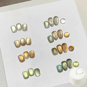 AILANUO Esmalte de Gel UV Efecto Ojo de Gato de 4 Colores - Fórmula Vegana Ecológica No Tóxica para Uso en Salón o DIY Acabado Mate/Brillante/Natural UV/LED - Product Image 3