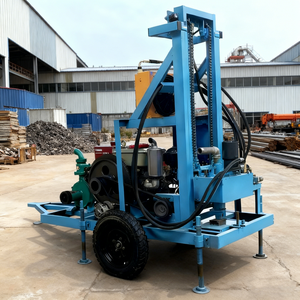 ポンプエンジンモーターロック土壌掘削機を含むポータブル水井戸掘削機2025 - Product Image 3
