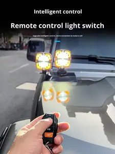 ไฟสปอร์ตไลท์ฝากระโปรงรถ <span class=keywords><strong>Chery</strong></span> ICAR V23 สีเหลืองขาวสว่างพิเศษ ไฟ LED สปอร์ตไลท์ฝากระโปรงรถ ICAR V23 อุปกรณ์เสริม - Product Image 4