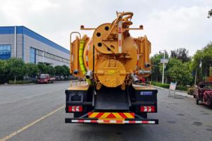 Heavy Duty Shacman G1 Sewer Vactor Truck 11000L Tank, Dual Function <b>Sludge</b> Suction & Pipeline High Pressure Washing Truck - Product Image 6