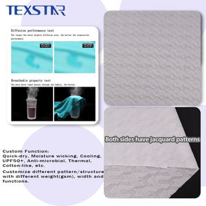 <span class=keywords><strong>Telas</strong></span> Textiles Jacquard de Poliéster 100% de Diseño Personalizado para Ropa, Camiseta de Fútbol, Tejido de Malla para Sublimación - Product Image 2