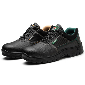 Zapatos de Seguridad para Hombre con Suela de Goma y PU Antideslizante y Antiaplastamiento para Protección Laboral en Obras y Fábricas - Product Image 2