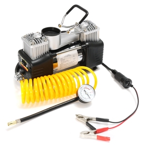 12v <strong>Car</strong> Air Compressor Heavy Duty Double Cylinder Tyre Inflator Air <strong>Blower</strong> for <strong>Car</strong> - Product Image 1