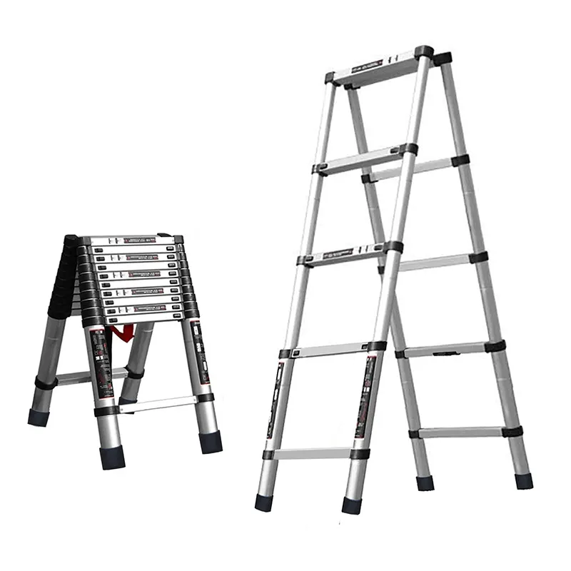 Alumínio Stair Ladder-Escada portátil e doméstica Emergency Use muito bom preço