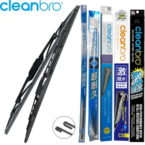 Universal Conventional Wiper Blade Natural silicone Front Windshield Wiper Blades 14-26"