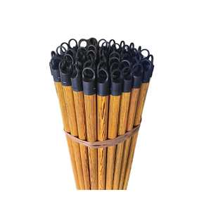 Mango de escoba de madera recubierto de PVC Color personalizado de alta calidad/Palos de fregona de madera/mango <span class=keywords><strong>Broomo</strong></span> - Product Image 1