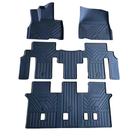 Alfombrilla de Piso para Auto de TPE Flexible, Alfombra de TPE para Auto, Alfombrilla de Piso de TPE para KIA Carnival Híbrido 2022-2026 8 Asientos