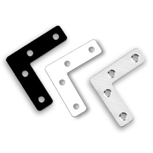 Support d'angle en acier inoxydable en forme de T à 90 degrés pour fixation de table et chaise - Product Image 2
