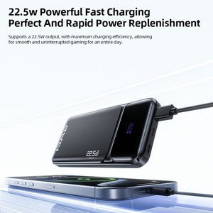 便携式移动电源 22.5W 快速充电 USB-C 快速充电 3 个输出端口 <span class=keywords><strong>2</strong></span> 个 Micro USB 输入端口 LED 显示屏 适用于 iPhone 17/16/15 PA-90 - Product Image 3