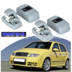 Espejo de Vanidad con Gancho para Visera de Coche Winning Journey, 41mm, Plástico, para Volkswagen, Audi, Skoda - Product Image 2