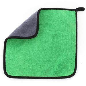 Engrosada al por mayor de lana de coral súper absorbente de lavado del cabello toalla limpia coche toalla - Product Image 2