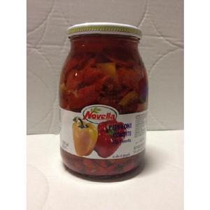 Pimientos al Estilo Veneciano Novella, 1062 ml x 6 Unidades, Verduras en Conserva - Product Image 1