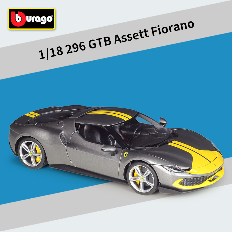 #16017-296 gtb assetto fiorano gris argent