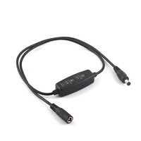 Pengontrol Saklar DC 5-12V dengan Timer untuk Pompa Sistem Hidroponik, Berperingkat IP53, Arus Maks 3A, Konstruksi PVC+Tembaga