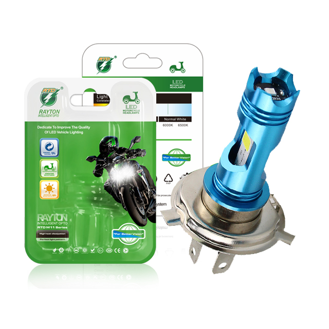 AC&DC 9 18v 8W 800 lumen motorcycle&electric bike led head light bulb H4