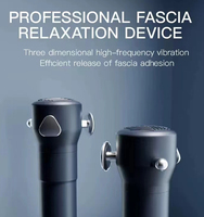 Appareil de massage corporel à vibrations haute fréquence avec recharge USB, autonomie de 6 à 8 heures, contrôle de la minuterie pour les soins personnels et la relaxation