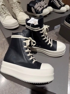 Factory direct sale of fashionable flat <b>shoes</b>, genuine leather, luxurious casual <b>shoes</b>, black laced walking <b>shoes</b> - Product Image 4