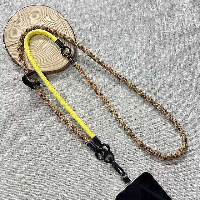 Metal Phone Holder with Type-C Charging Cable Built-In Wrist Strap Design for Easy Carrying Hook Accessory Included