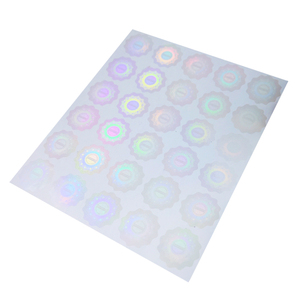 Produttori ologrammi personalizzati Bubble Mailer involucro scatola dispositivo di sigillatura farmaco cosmetici trasparente 3D etichetta ologramma adesivo - Product Image 5