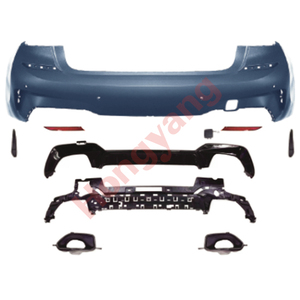 Kit de carrocería de montaje de parachoques trasero de coche de piezas de repuesto para <span class=keywords><strong>BMW</strong></span> Serie 3 G20 G28 modificado a M-Tech 2019-2022 <span class=keywords><strong>340D</strong></span> - Product Image 2