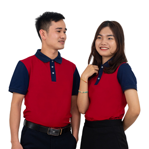 Usine de polos écologiques au Vietnam, édition automne-hiver, tissu en coton recyclé de qualité supérieure, marques de mode mondiales - Product Image 2