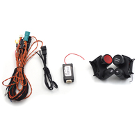 Pour Audi A4B9 A5 Q5 A6C8 Volant à quatre boutons, bouton de démarrage à une touche, bouton de mode de conduite