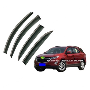 Déflecteurs de vitres latérales teintés à coller, pare-pluie compatibles avec CHEVROLET MALIBU XL 2016-2022 - Product Image 1