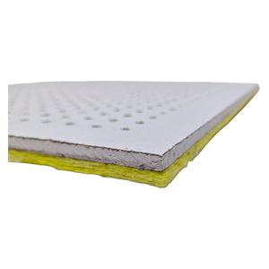 Современная перфорированная композитная акустическая панель для больниц, отелей, машинных залов, перегородок, подвесных потолков, огнестойкая - Product Image 2