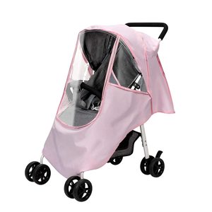 Copertura antipioggia per <span class=keywords><strong>passeggino</strong></span> di alta qualità e zanzariera impermeabile ventilare la visiera per insetti traspirante e trasparente per <span class=keywords><strong>passeggino</strong></span> - Product Image 1