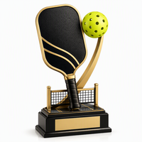 Trophée de Pickleball, Trophée Personnalisé de Pickleball, Trophée Sportif Personnalisé, Trophée Métallique Personnalisé, Récompense du Gagnant du Tournoi