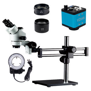 KUAIQU — caméra numérique VGA bleu <span class=keywords><strong>LED</strong></span>, <span class=keywords><strong>microscope</strong></span> trinoculaire stéréo optique, d'une lentille de 3,5 x-90x, fabrication professionnel, 20mp - Product Image 1
