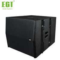Sistem Audio Pro Pasif 2 Arah Dual Speaker Line Array 10 Inch 600W untuk Panggung Konser Suara Langsung Acara Luar Ruangan Sewa Konser