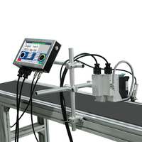 Machine à coder les écrans tactiles de 7 pouces, imprimante industrielle en ligne à jet d'encre automatique pour flacons, bocaux métalliques, de dessins animés