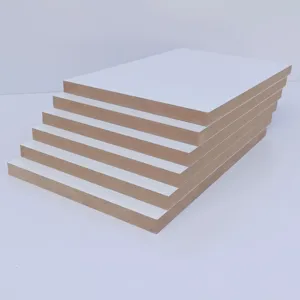 Wood Decorative Panel Melamine Medium Density Board Fiberboard
