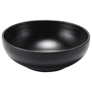 Vente en gros de bols à dîner en mélamine noire de style coréen, 4,6/5,6/7/7,5/8,5 pouces, bol à riz, bol à soupe, bol rond en mélamine - Product Image 2