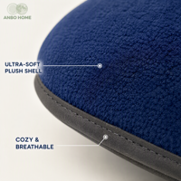 Oreiller de voyage en mousse à mémoire de forme en forme de G, support de tête pour avion, coussin de sommeil portable