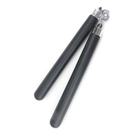 Halloween Role-playing Ninja seri senjata Samurai Nunchucks bundar Set kombinasi panah