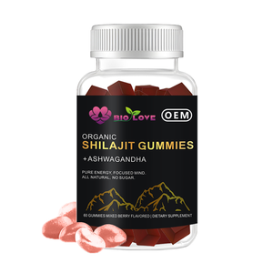 Ham Ekolojik Şilajit Jelibonları Seçilmiş Premium Himalaya Hammaddeleri ile Vücudu Besler Düşük Şekerli Formül Yapışkan Değil - Product Image 1
