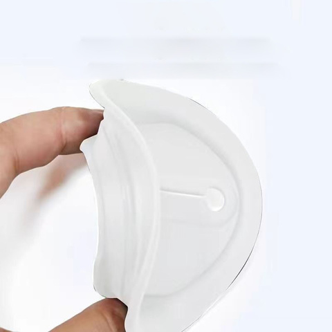 Automotive Rubber Anti-Collision Door Lock Thickened Cushion with Shock-Absorbing Pad Rust-Resistant Protective Cover