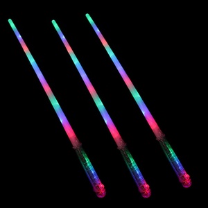 ดาบไฟ LED 12 ดวง ด้ามจับใส ไฟกระพริบ ดาบยาว ของเล่นเด็ก อุปกรณ์ประกอบปาร์ตี้ ดาบไฟฮาโลวีน คอสเพลย์ - Product Image 3