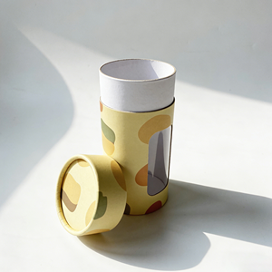 Tubes en papier écologiques personnalisables, matériau durable, matériaux sans danger pour les enfants, prix direct usine pour l'emballage et l'expédition - Product Image 1