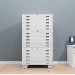 Table de bureau <span class=keywords><strong>1m20</strong></span> avec tiroir blanc armoire à cartes moderne armoire à cartes transitionnelle stilford classeur 4 tiroirs - Product Image 1
