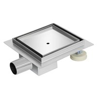 Drain de sol en acier inoxydable pour restaurant commercial BJ-SQFS, drains de douche de luxe, canal de drainage de douche