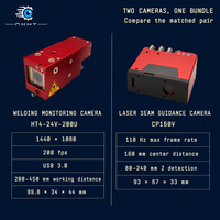 Système de fabrication métallique pour caméras avec surveillance de soudure et guidage laser des coutures