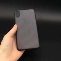 Dernière coque de téléphone portable ultra-fine, mate, transparente, au design sportif, résistante à la transpiration, simple, en PP, antichoc pour 11 Pro Max